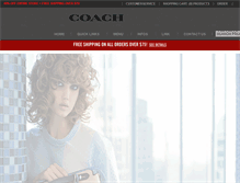 Tablet Screenshot of coach-factory-outletonline.us